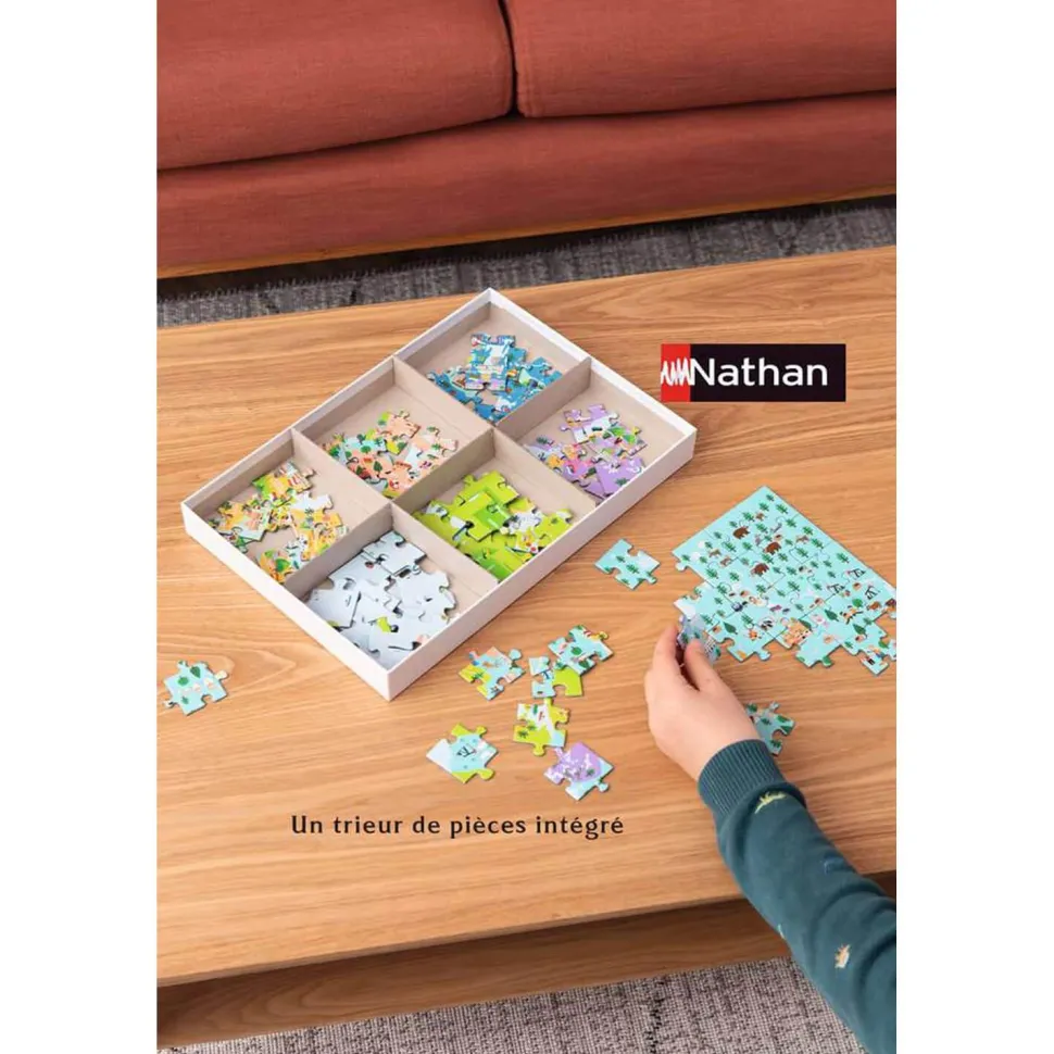 Puzzle 150 pièces : La ville des Pokémon - Nathan