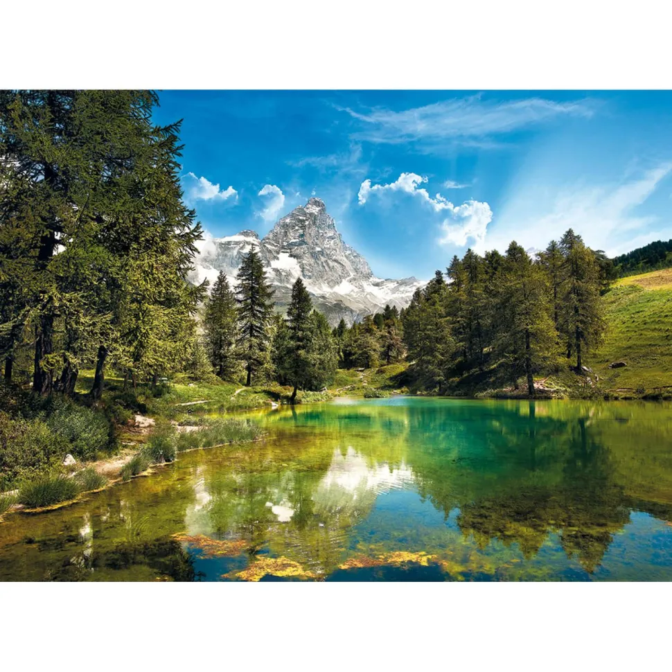Puzzle 1500 pièces : Lac Bleu - Clementoni