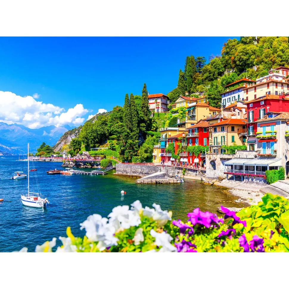 Puzzle 1000 Pièces : Lac de Côme - Italie - EnjoyPuzzle