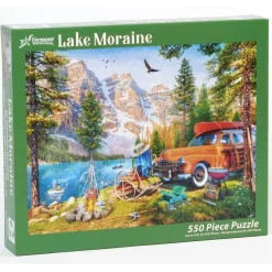 Puzzle 550 pièces : Lac Moraine - Vermont Christmas Company
