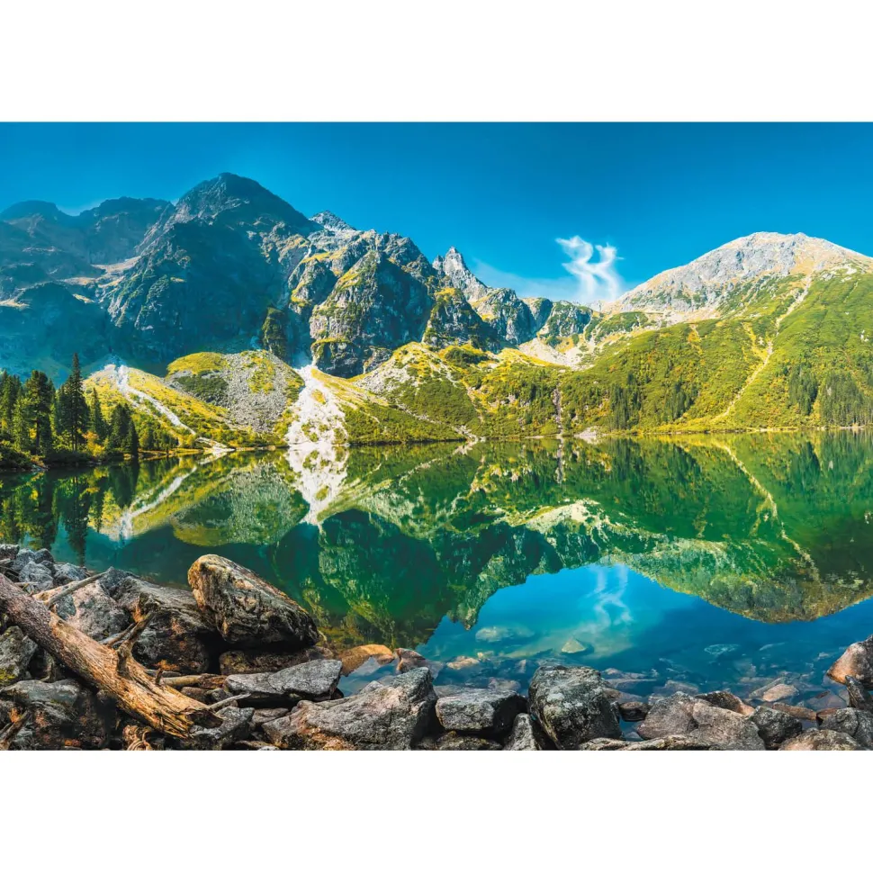 Puzzle 1500 pièces : Lac Morskie Oko, Tatras, Pologne - Trefl