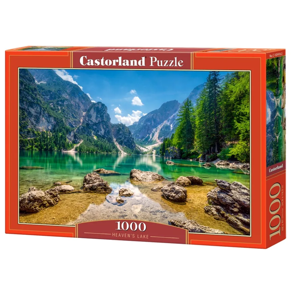 Puzzle 1000 pièces : Lac paradisiaque - Castorland