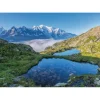 Puzzle 1500 pièces : Lacs des Chéserys, Massif du Mont-Blanc - Nathan