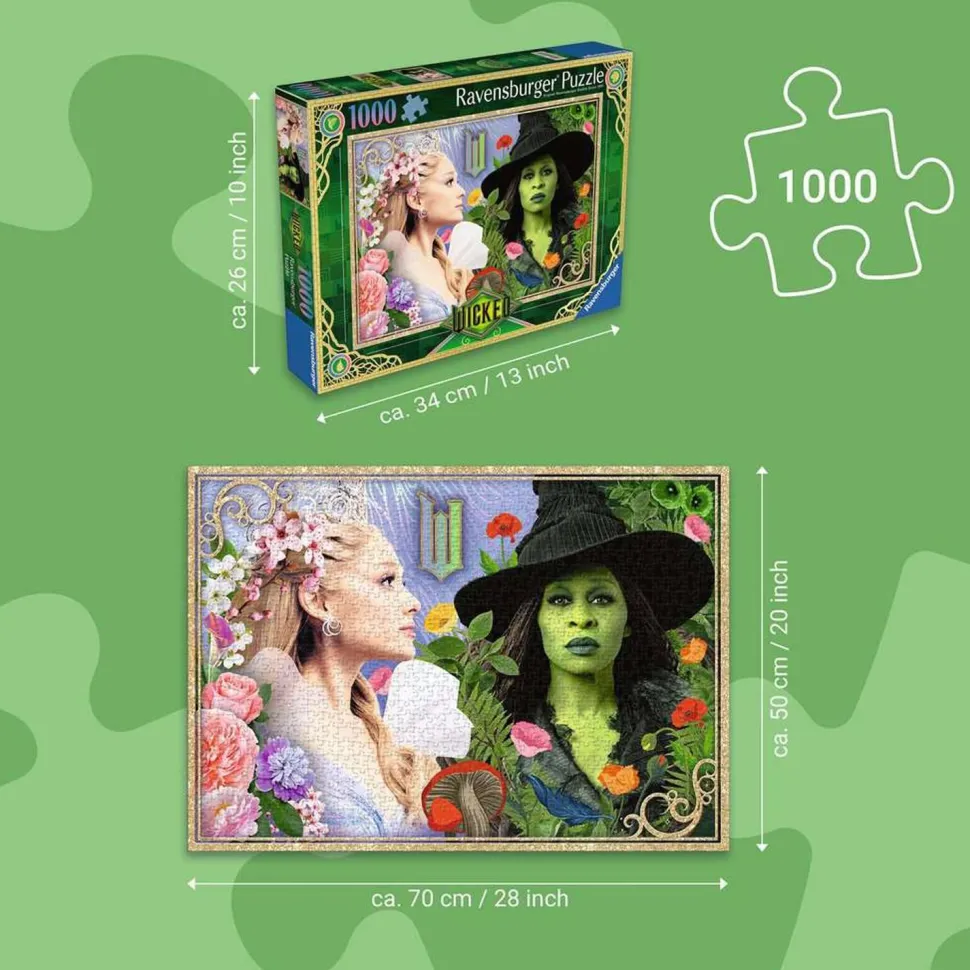 Puzzle 1000 pièces : L'amour sans limites (Wicked 2) - Ravensburger