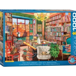 Puzzle 1000 pièces : L'ancienne bibliothèque - Eurographics