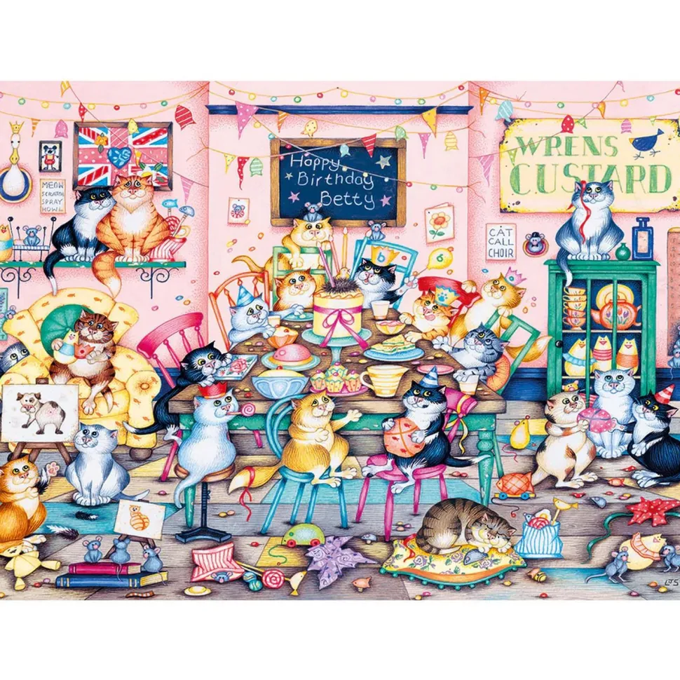 Puzzle 1000 pièces : L'anniversaire de Betty - Gibsons