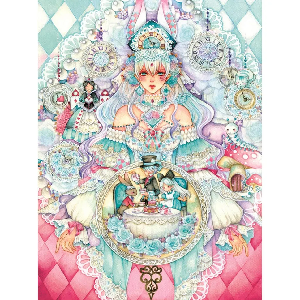 Puzzle 1000 pièces : Lapin Blanc - Laverinne - Edition Spéciale - Magnolia