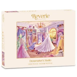 Puzzle 1000 pièces : L'atelier de la couturière - Reverie Puzzle
