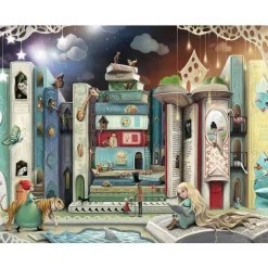 Puzzle 2000 pièces : L'avenue des romans / Demelsa Haughton - Ravensburger