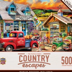 Puzzle 500 pièces : Le Cabanon à Puzzles - Master Pieces