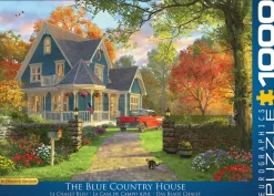 Puzzle 1000 pièces : Le Chalet bleu - Eurographics