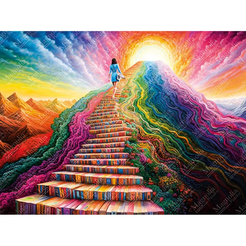 Puzzle 1000 pièces : Le chemin vers la sagesse - Édition Spéciale Elif Hurdogan - Magnolia