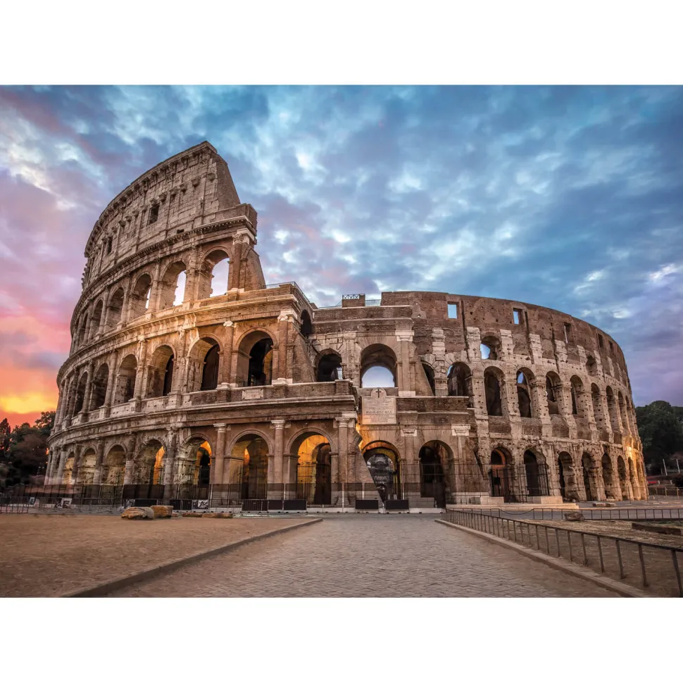 Puzzle 3000 pièces : Le Colisée au lever du soleil - Clementoni