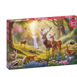 Puzzle 500 pièces : Le cœur de la forêt - CherryPazzi