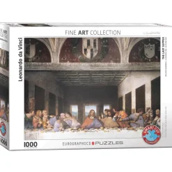 Puzzle 1000 pièces : Le dernier souper, Léonard De Vinci - Eurographics