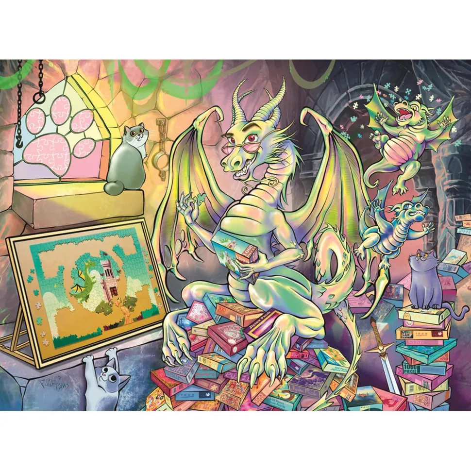 Puzzle 1000 pièces : Le Dissectologue - Özgür Gücüyener - Edition Spéciale - Magnolia