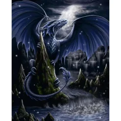 Puzzle 1500 pièces - Le dragon bleu - Ravensburger