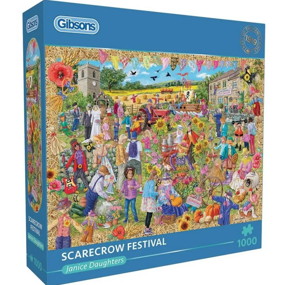 Puzzle 1000 pièces : Le Festival des épouvantails - Gibsons