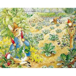 Puzzle 500 pièces : Le goûter de Pierre Lapin - New York Puzzle Company