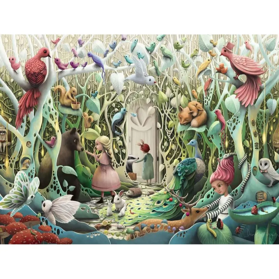 Puzzle 1000 pièces : Le jardin secret, Demelsa Haughton - Ravensburger