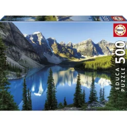 Puzzle 500 pièces : LE LAC D'ALBERTA - Educa