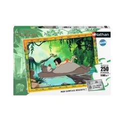 Puzzle 250 pièces : Le Livre de la Jungle - Nathan