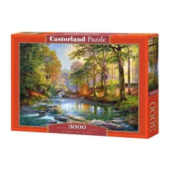 Puzzle 3000 pièces : Le long de la rivière - Castorland