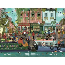 Puzzle 1000 pièces : Le long du fleuve - Ravensburger