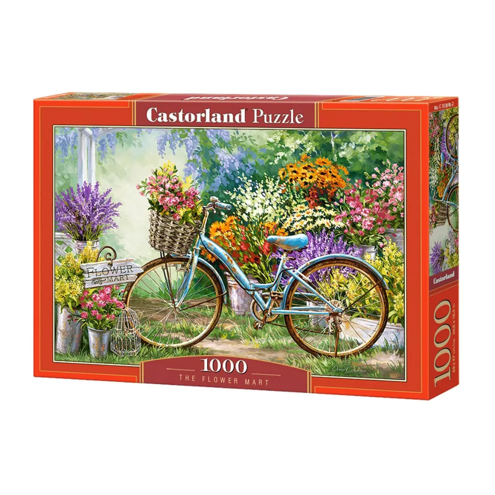 Puzzle 1000 pièces : Le magasin de fleurs - Castorland