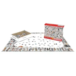 Puzzle 2000 pièces : Le monde des chats - Eurographics