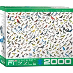 Puzzle 2000 pièces : Le monde des oiseaux - Eurographics