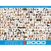 Puzzle 2000 pièces : Le monde des chiens - Eurographics