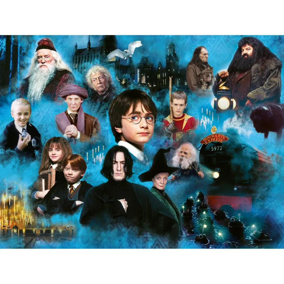 Puzzle 1000 pièces : Le monde magique d'Harry Potter - Ravensburger