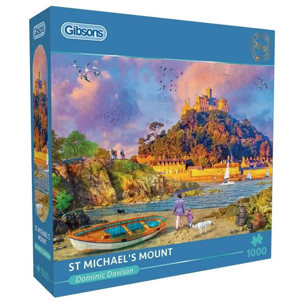Puzzle 1000 pièces : Le Mont Saint-Michel - Gibsons