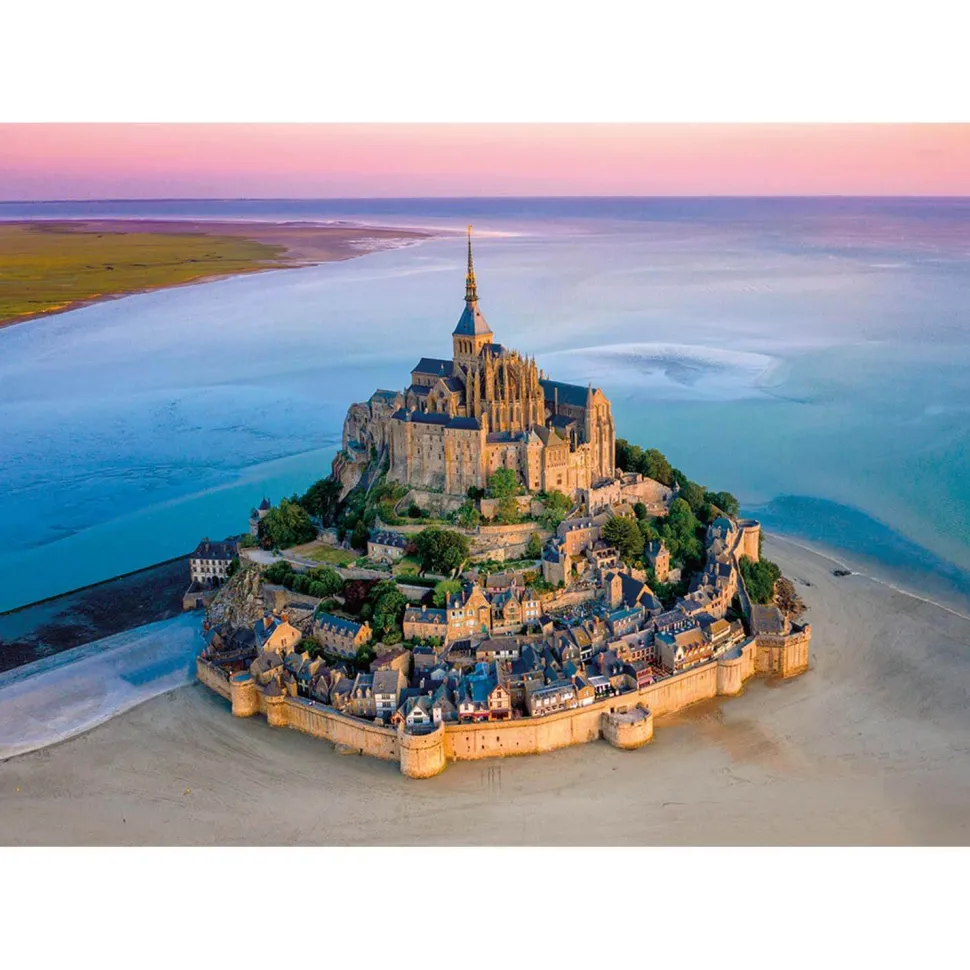 Puzzle 1500 pièces : Le Mont-Saint-Michel - Nathan
