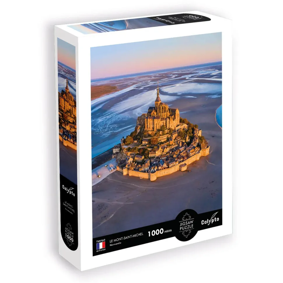 Puzzle 1000 pièces : Le Mont-Saint-Michel, Normandie - Sentosphère