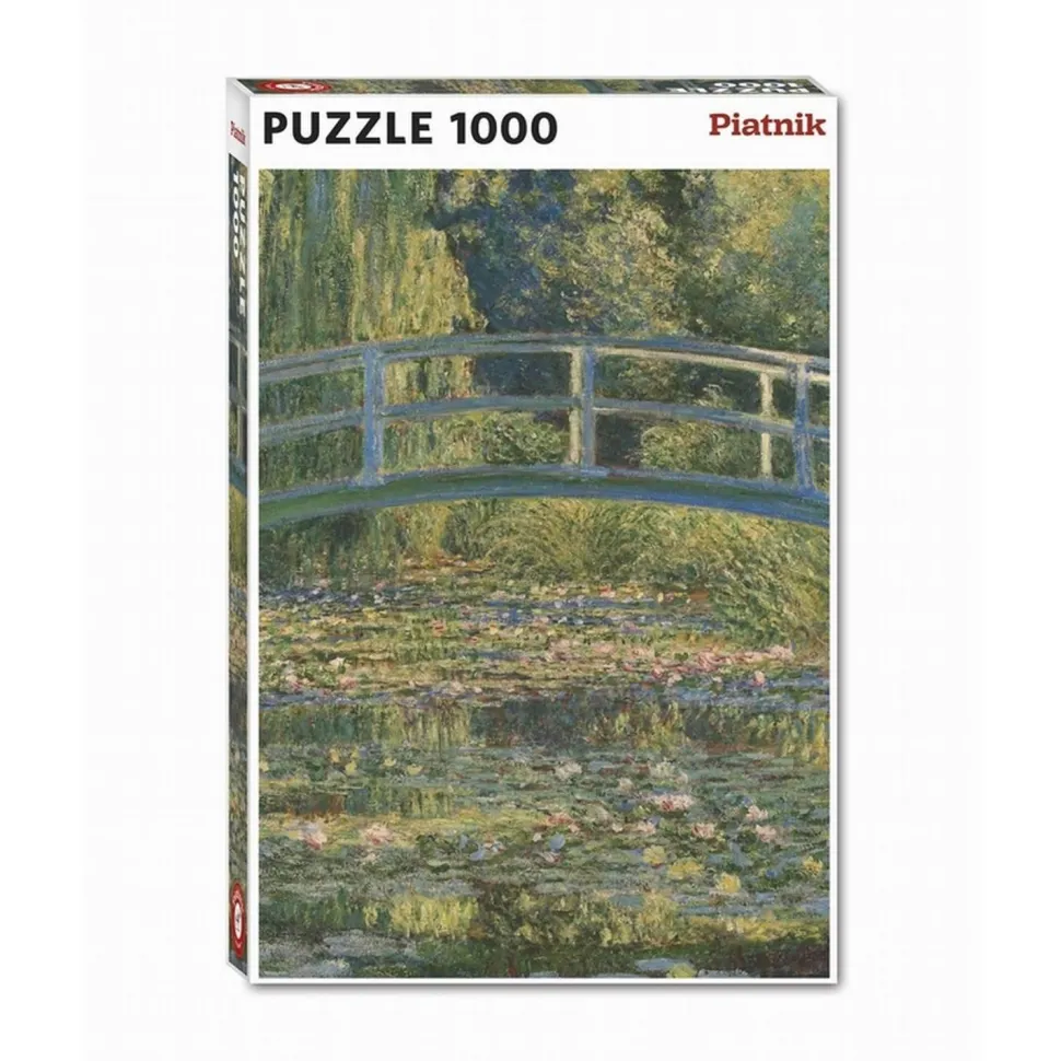 Puzzle 1000 pièces : LE PONT JAPONAIS -Monet - Piatnik