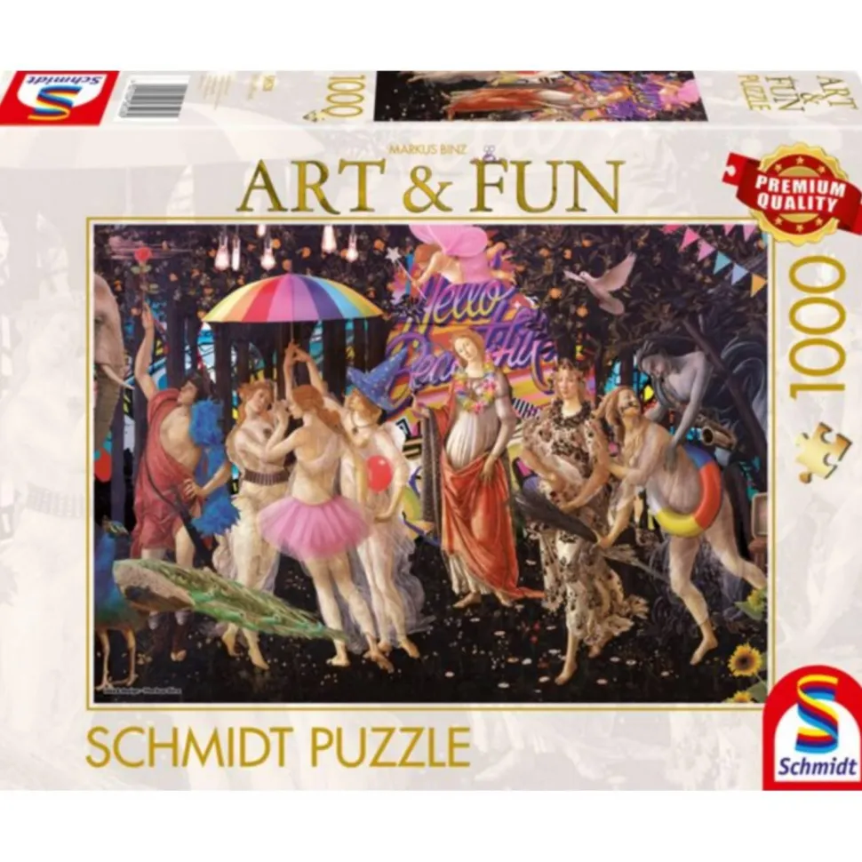 Puzzle 1000 pièces : Le Printemps 2024 - Art & Fun - Schmidt