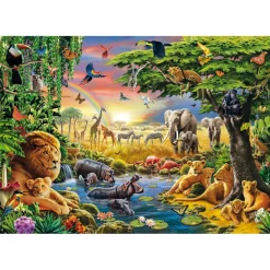 Puzzle 2000 pièces : Le Rassemblement Africain - Clementoni