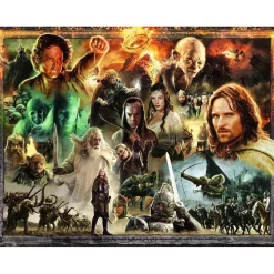 Puzzle 2000 pièces : Le Retour du roi, Le Seigneur des anneaux - Ravensburger