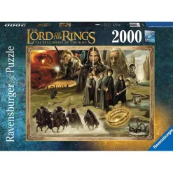 Puzzle 2000 pièces : Le Seigneur des anneaux : La Communauté de l'anneau - Ravensburger