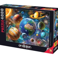 Puzzle 4000 pièces : Le Système Solaire - Anatolian
