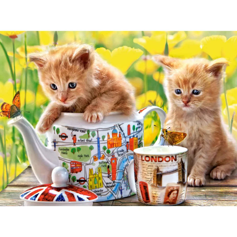 Puzzle 500 pièces : Le temps d'un thé - Castorland