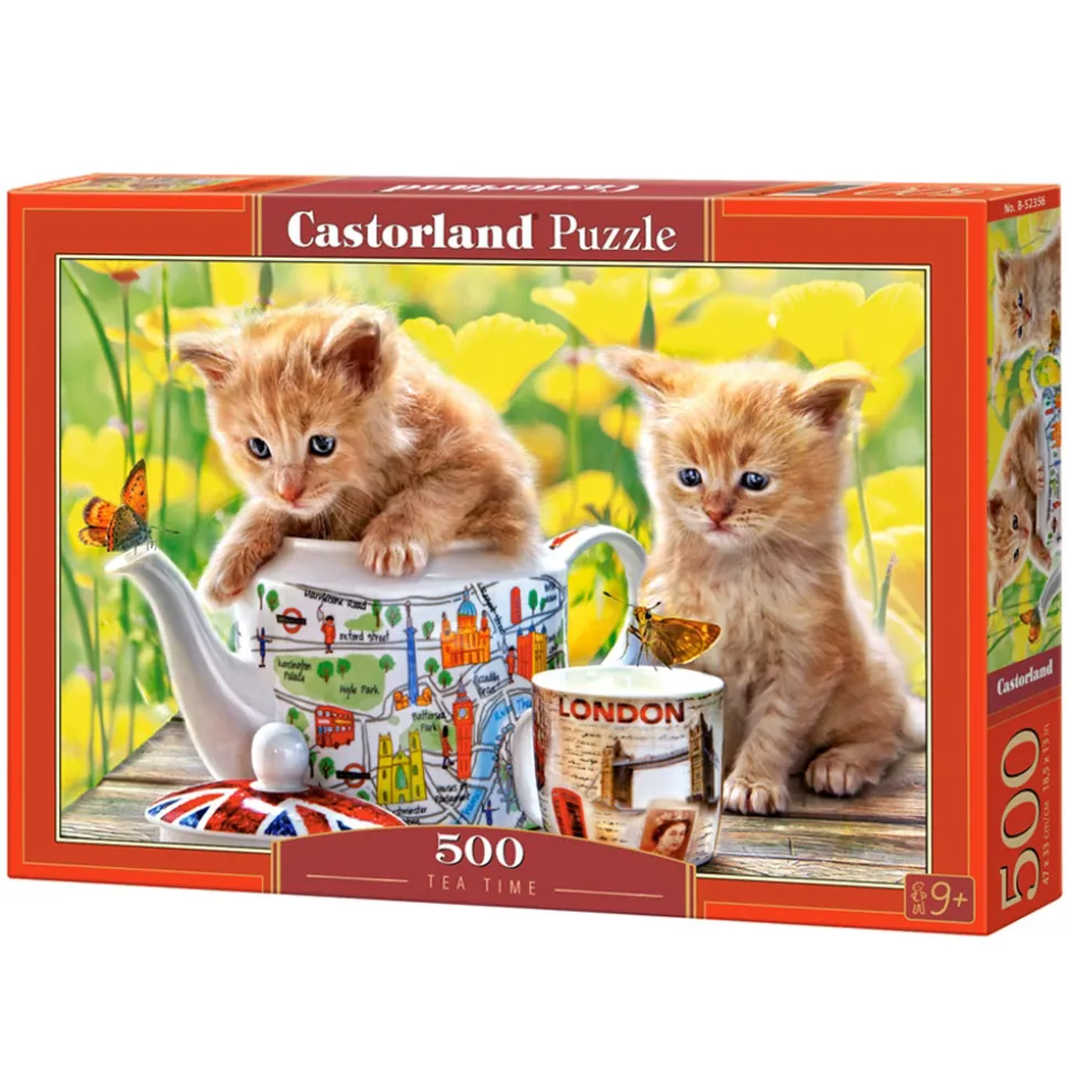 Puzzle 500 pièces : Le temps d'un thé - Castorland