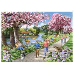 Puzzle 1000 pièces : Le temps des pommiers en fleurs - The House Of Puzzle