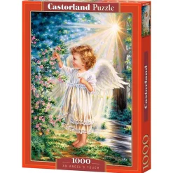 Puzzle 1000 pièces : Le toucher de l'ange - Castorland