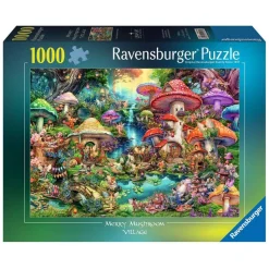 Puzzle 1000 pièces - Le village de champignons, Aimee Stewart - Ravensburger