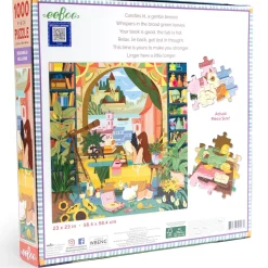Puzzle 1000 pièces : Lecture Et Détente - Eeboo