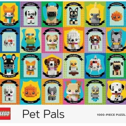 Puzzle 1000 pièces : Lego animaux de compagnie - Galison