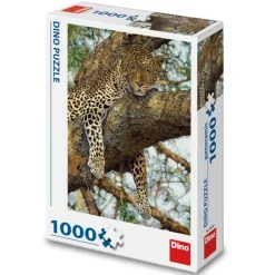 Puzzle 1000 pièces : Leopard - Dino